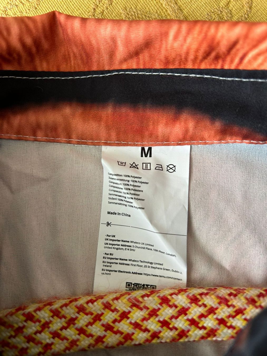 Chemises: Camicia cane tg.M poliestere – D'occasion à Melano par H-Sara 2