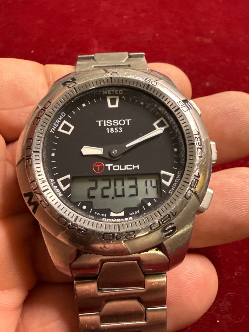 Tissot Orologi: Tissot Ttouch ll  43 mm – Usato da Pfeffingen venduto da Allhandelklgwatches