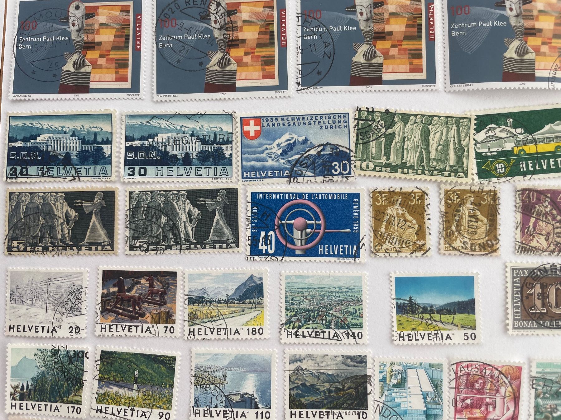 Alle Briefmarken: Belles oblitérations! – Gebraucht aus Sonceboz-Sombeval von Comment2 4