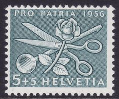 Pro Patria SBK-Nr. 76 (Frauenarbeit 1956) postfrisch **