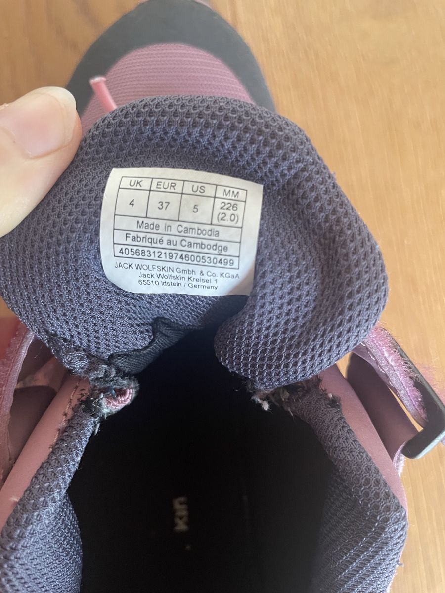 Jack Wolfskin Schuhe für Mädchen: Trekkingschuhe / Wanderschuhe – Gebraucht aus Aarwangen von erd_ngx8 4