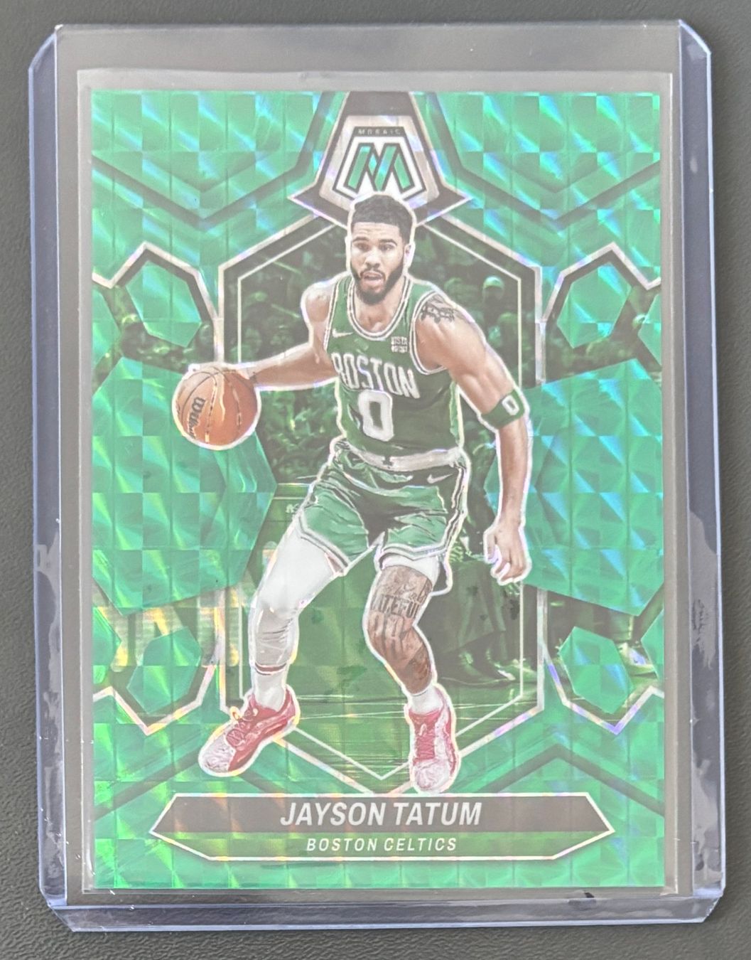 Cartoline: NBA Jayson Tatum 2023 Mosaic Green Numbered Parallel /75 – Nuovo (secondo la descrizione) da Muri b. Bern venduto da winningloser
