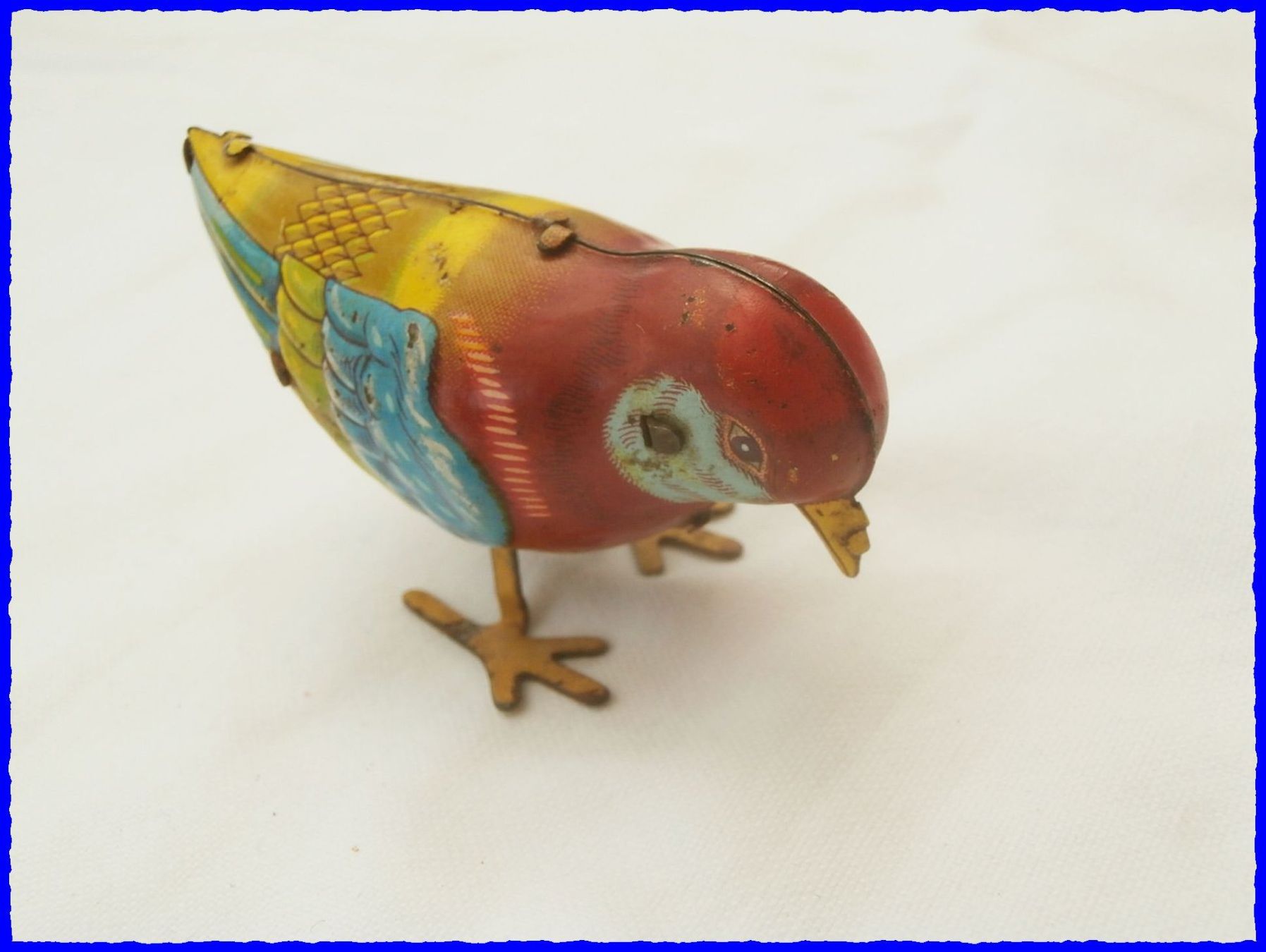 Giocattoli: antikes Blechspielzeug: Pickender VOGEL - mit Aufzug – Usato da Worblaufen venduto da Re_mo81 6
