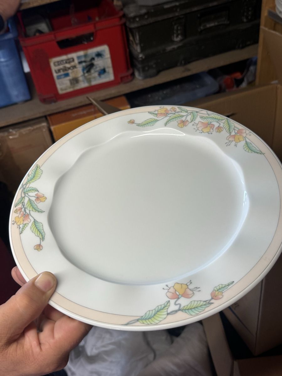 Teller: Schöne Frühlingsteller,  platten, Gläser  – Gebraucht aus Homburg von Delia34 3