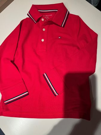 NEU! 👚Tommy Hilfiger Kinder Polo-Shirt, Gr. 4-5 Jahre, Top!