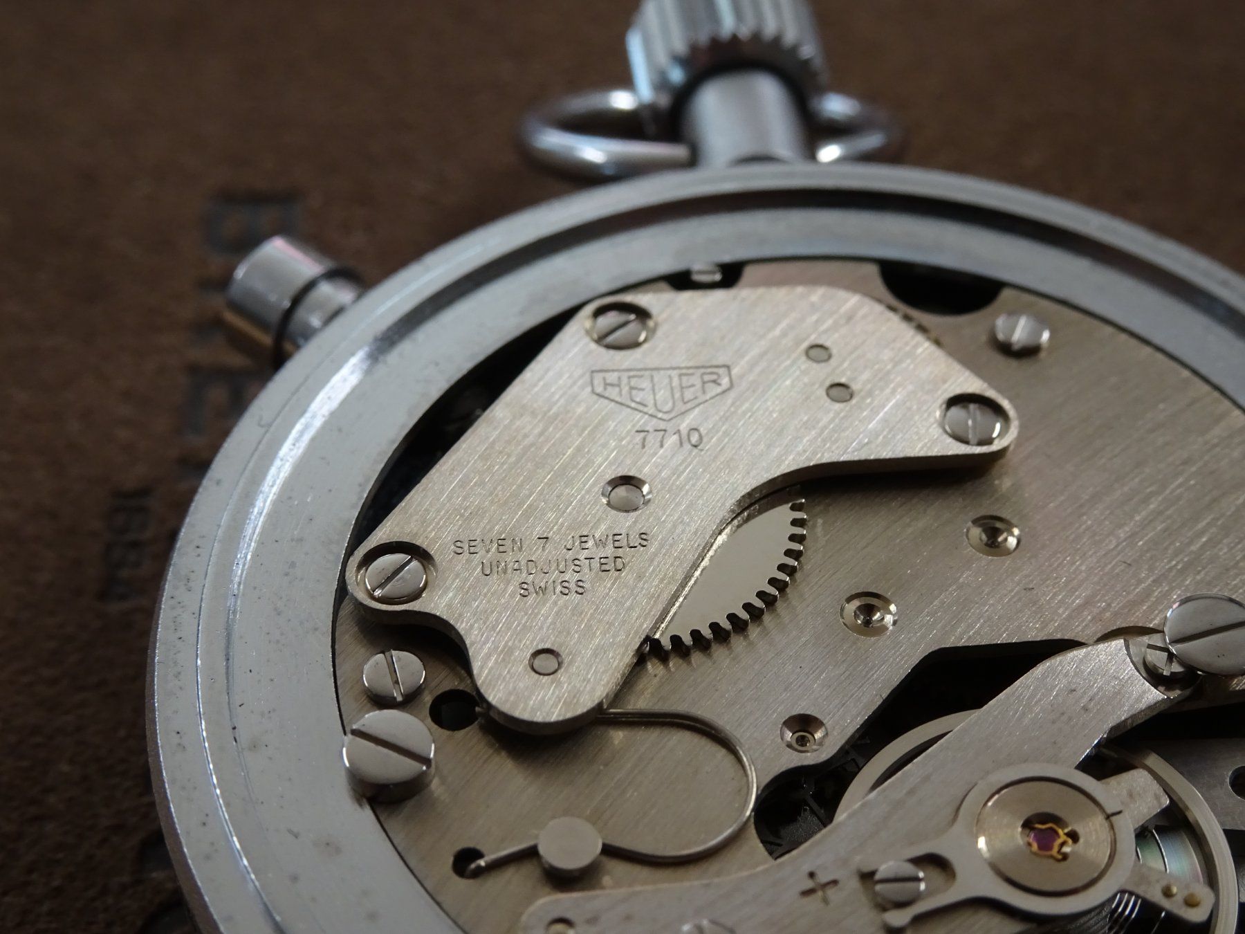 Tag Heuer Orologi: Heuer Stoppuhr Bât. 379 – Usato da Winterthur venduto da Sintoras01 5