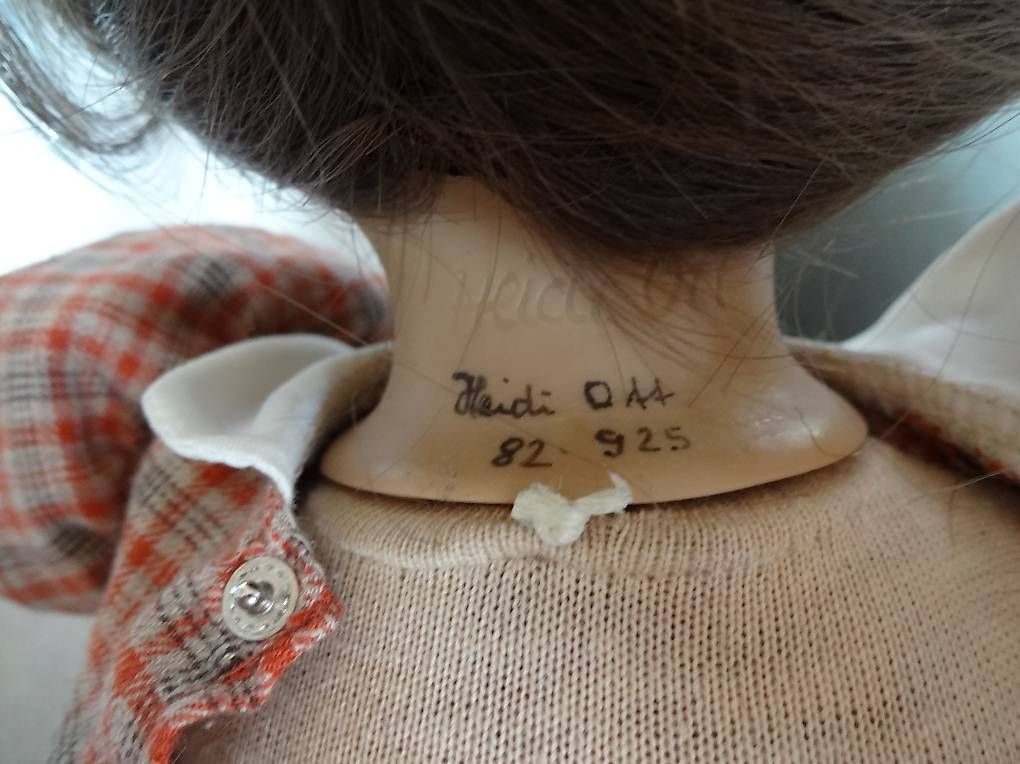 Bambole: Heidi Ott Puppe mit "Bäbeli", original – Usato da Zürich venduto da minipila 2