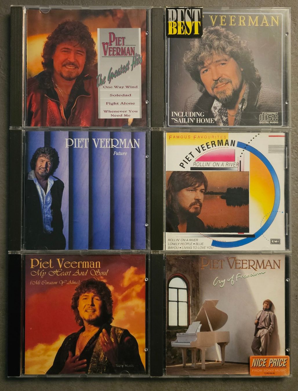 CD: Piet Veerman CD's – Usato da Unterkulm venduto da Chaplyn2018