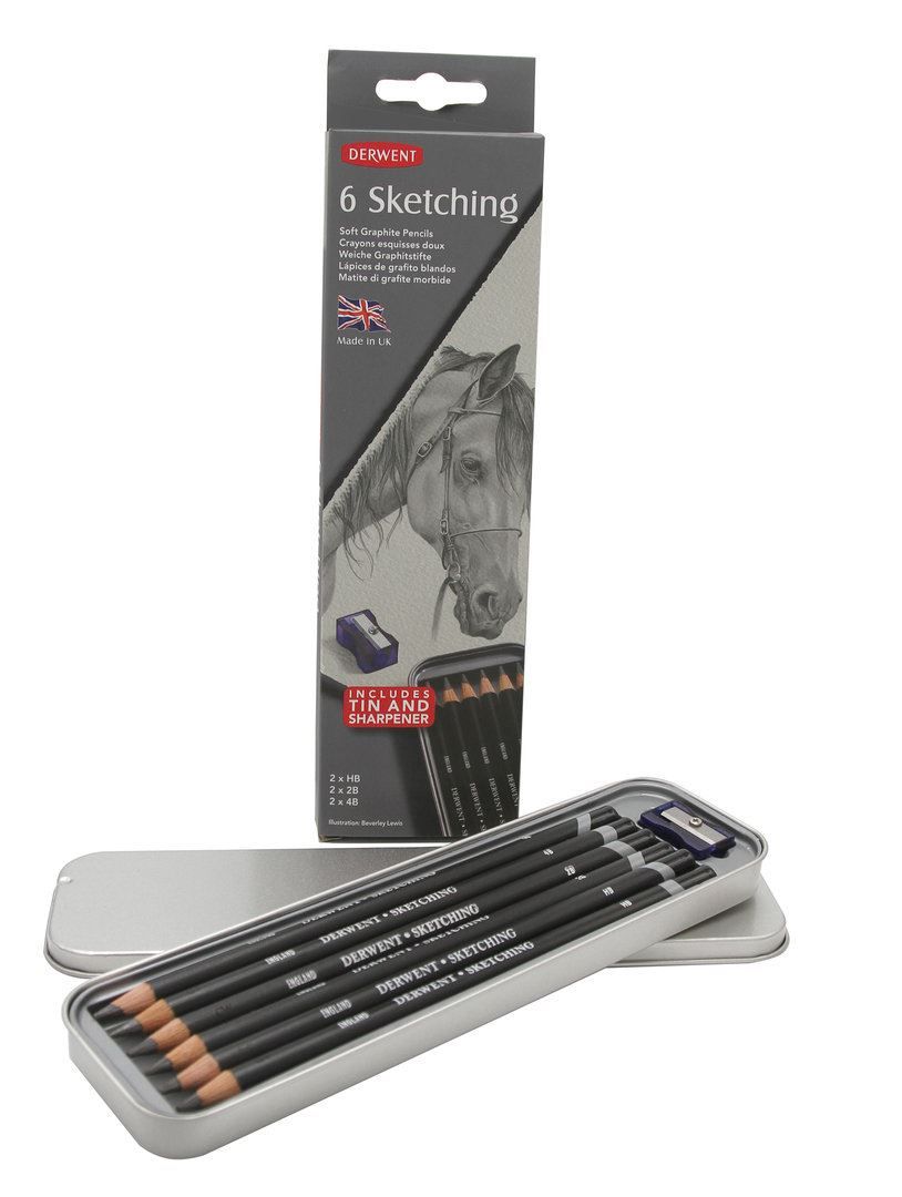 Colori: Skizzenstifte Graphit Sketching 6er – Nuovo e nell'imballaggio originale da Escholzmatt venduto da crazyteam 1