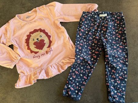Set Topomini Langarmshirt Hose Gr. 86 - Herbst