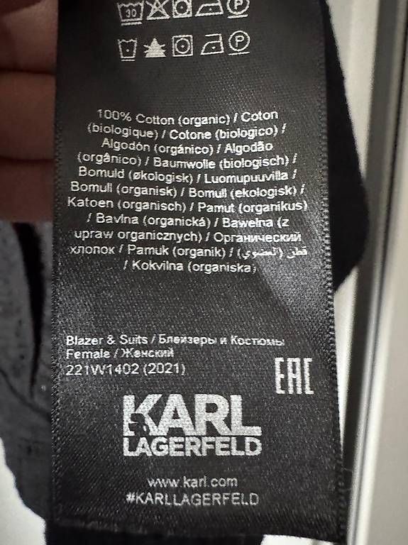 Jacken: Sommer-Blazer Karl Lagerfeld – Gebraucht aus Glattbrugg von Blogger73 3