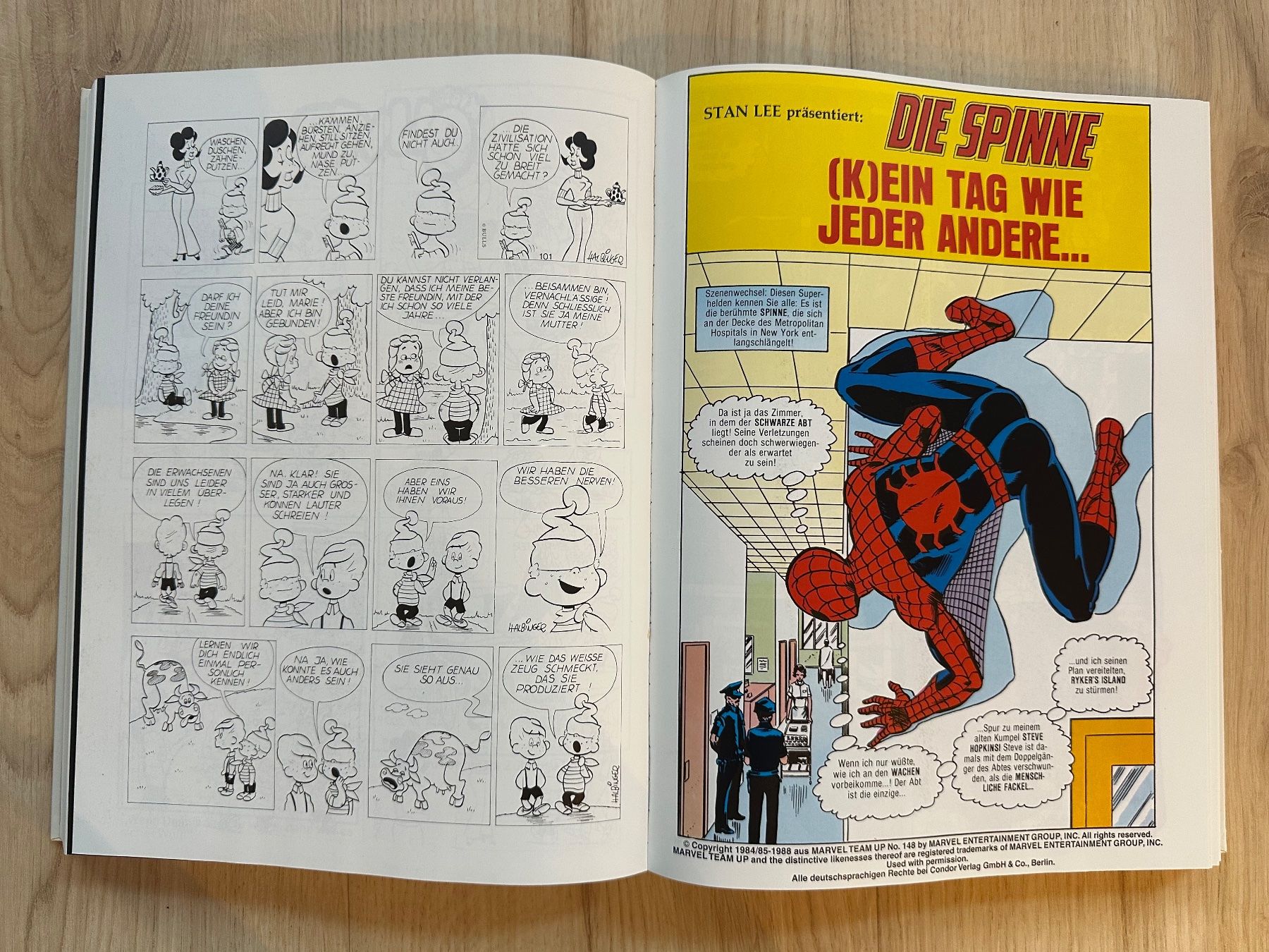 Comics: Cartoon Aid Buch von 1987 * Comics – Gebraucht aus Zermatt von Jduck 3