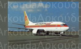 AK color Boeing 737-3TO Continental West ≈ 2000