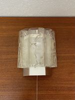 Vintage Glas Wandlampe Doria 60er 70er Design Wandleuchte