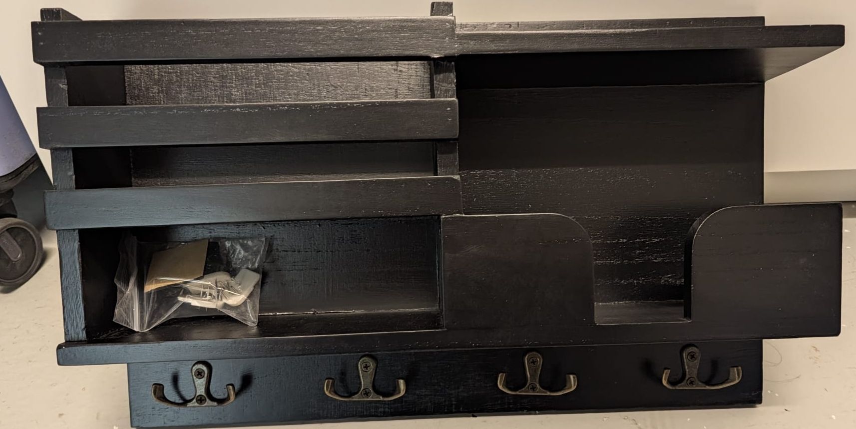 Portachiavi: Mailbox + Key Holder for wall black – Nuovo (secondo la descrizione) da Zug venduto da skl_mpp8