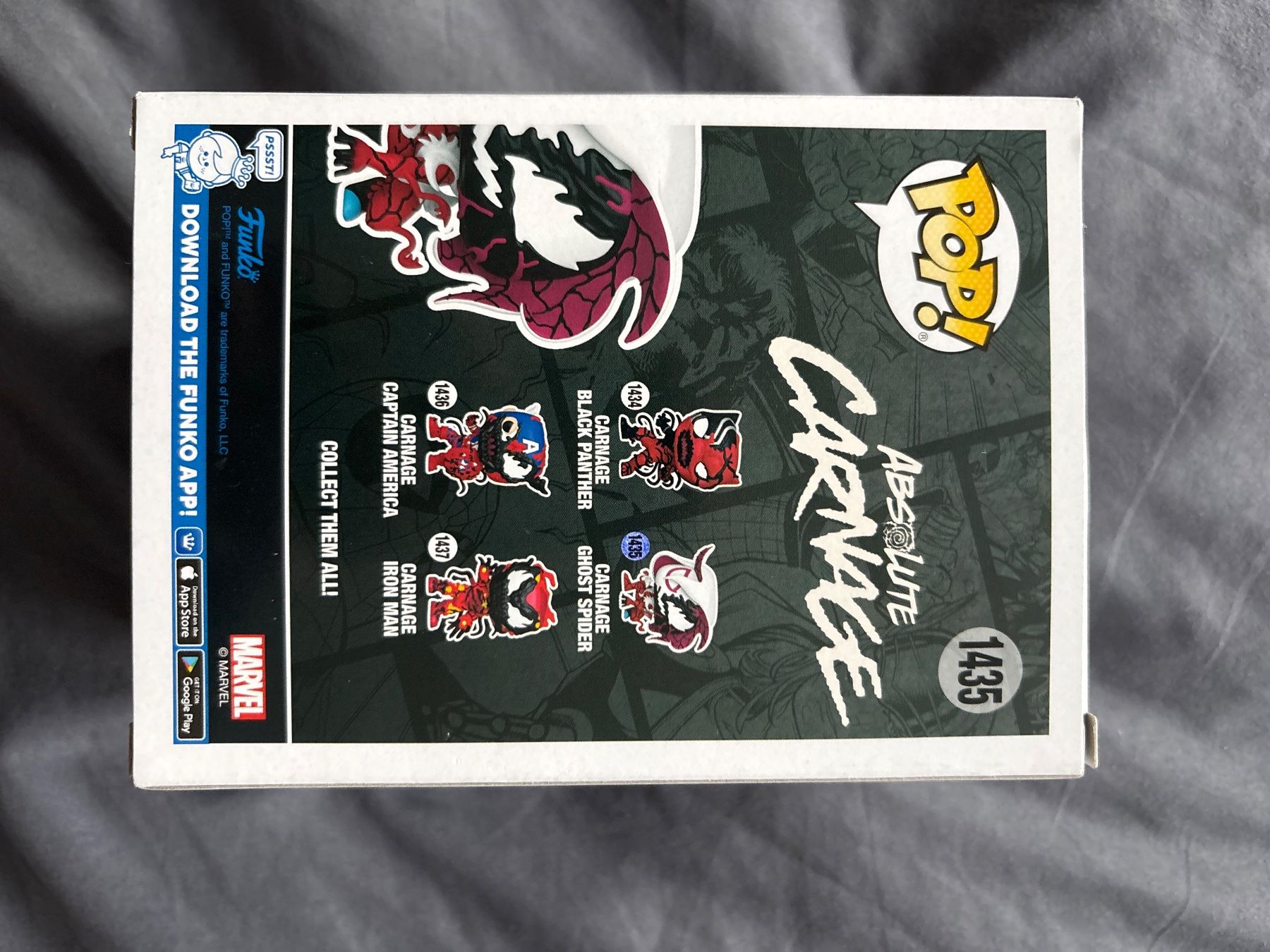 Funko Figuren: Funko Pop Carnage Ghost Spider – Gebraucht aus Romont FR von cha_hv5q 1