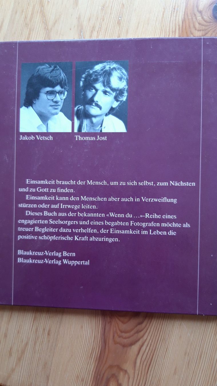 Libri: Wenn du einsam bist - Trost und Hoffnung – Usato da Neuchâtel venduto da marevecor 1