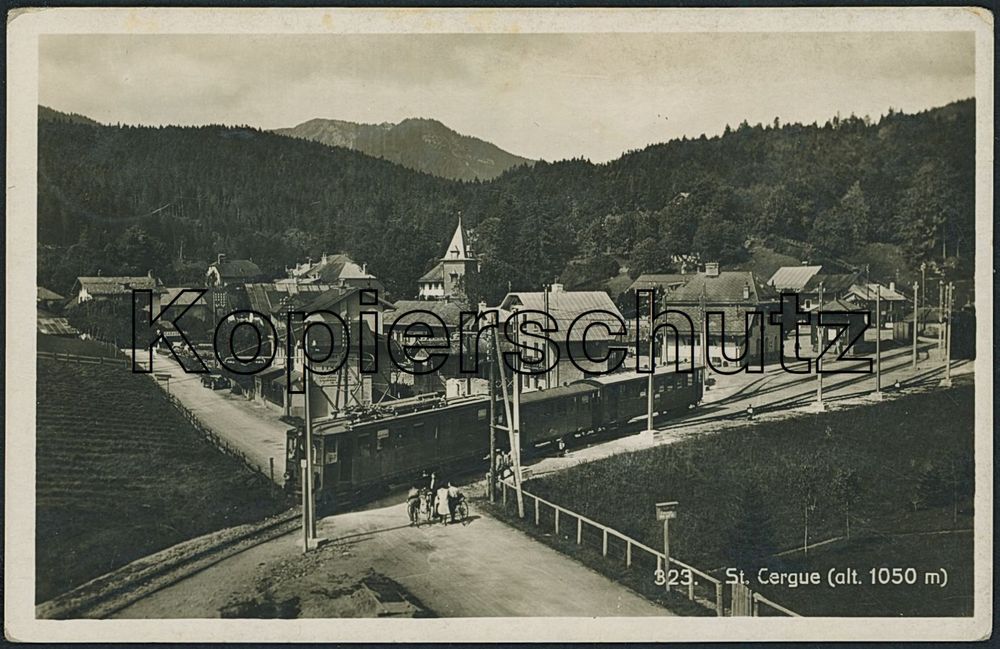 VD St. Cergue - Bahnhof - Bahn NStCM | Kaufen auf Ricardo