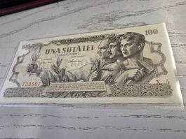Rumänien 100 Lei Banknote 1947 