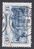 L'Auberson-Stempel +Fleuron Kupferdruckwert Rütli ZNr 178
