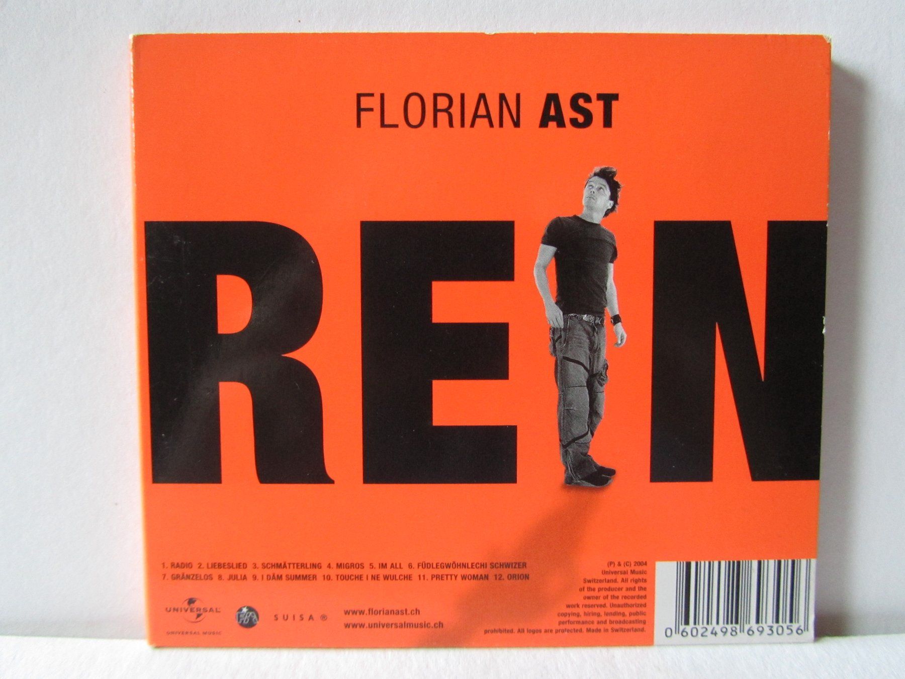 CD: Florian Ast, CD, Astrein – Usato da Weiningen ZH venduto da dietsch57
