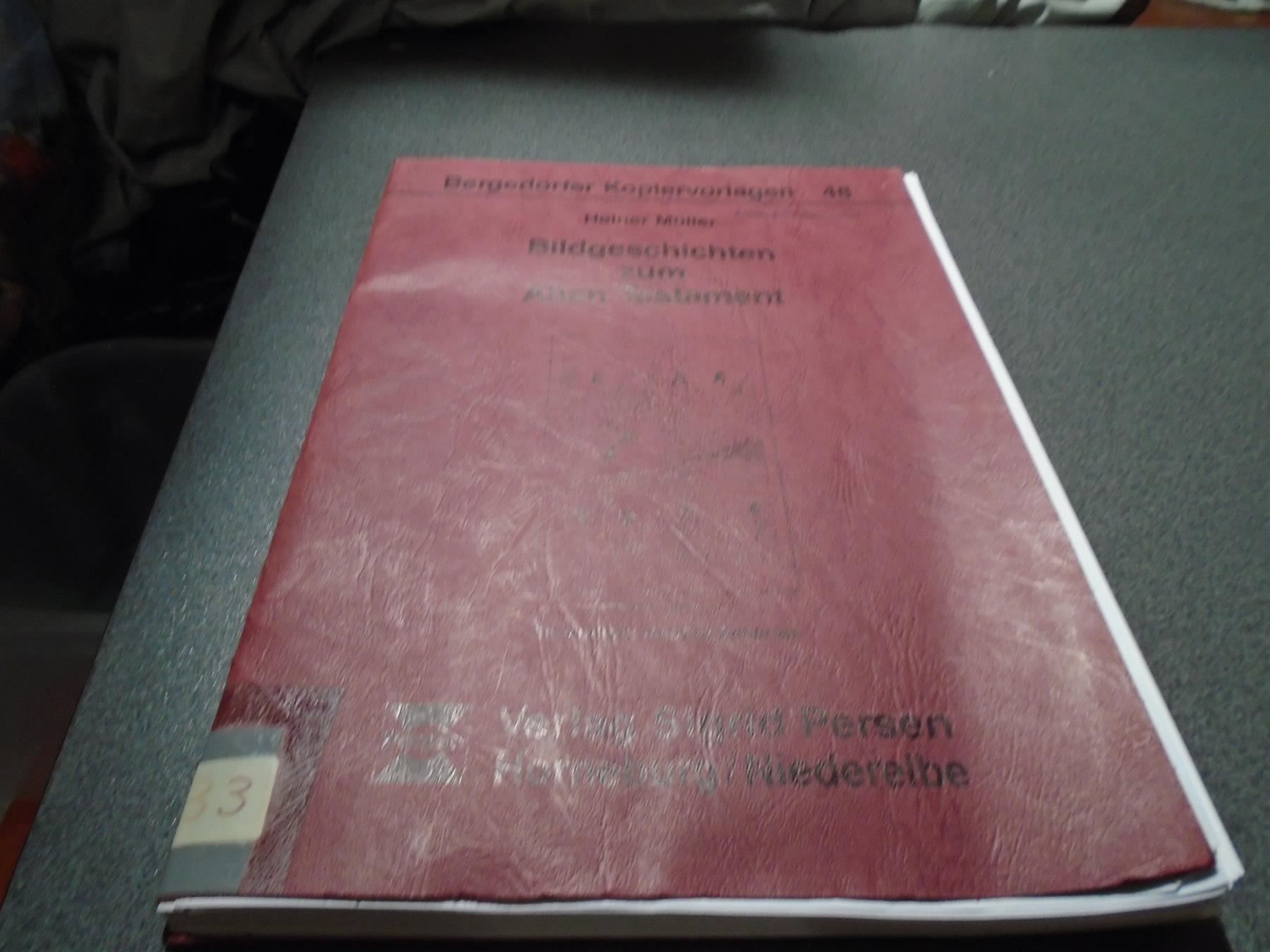 Libri: Bildgeschichten zum Alten Testament, Hei – Usato da Zürich venduto da abraxas1291