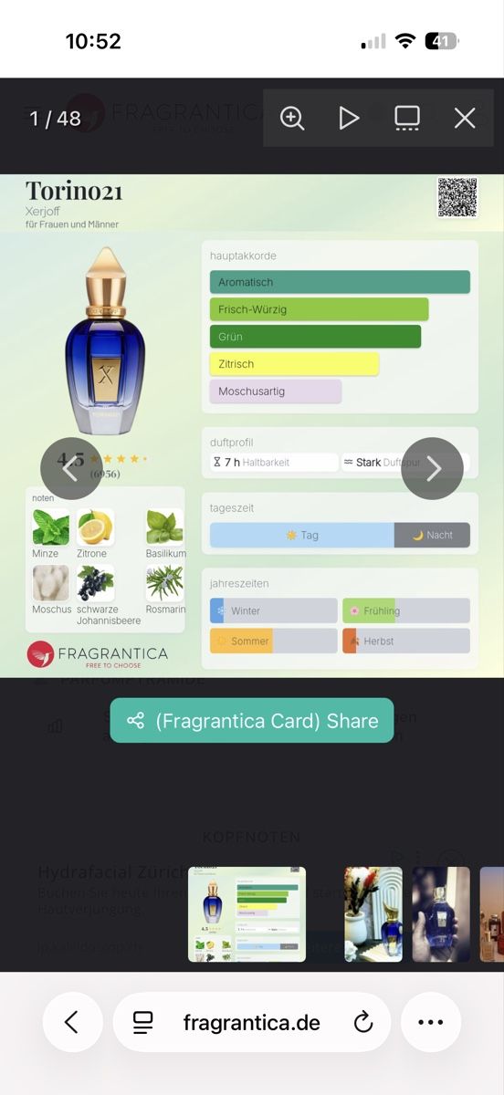 Xerjoff Profumi & Eau de Toilette: Xerjoff Torino21, 2 ml – Usato da Sursee venduto da nri_sbv9 1