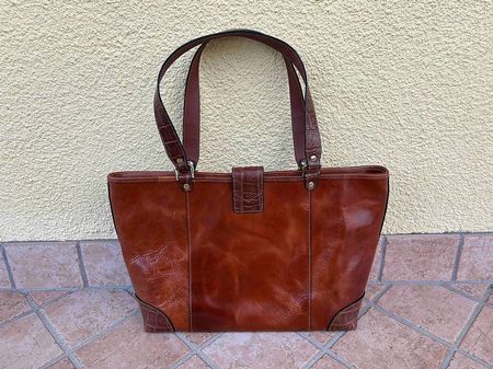 Borsa vintage di cuoio El Campero