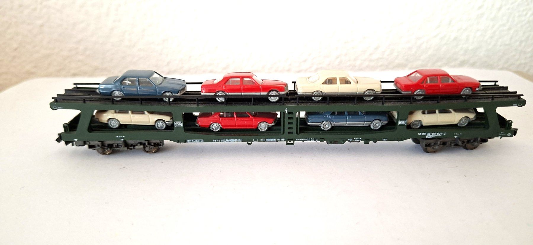 Fleischmann Modellini di ferrovie: Fleischmann DB Autotransport Wagen – Usato da Biberist venduto da Ntrains 2