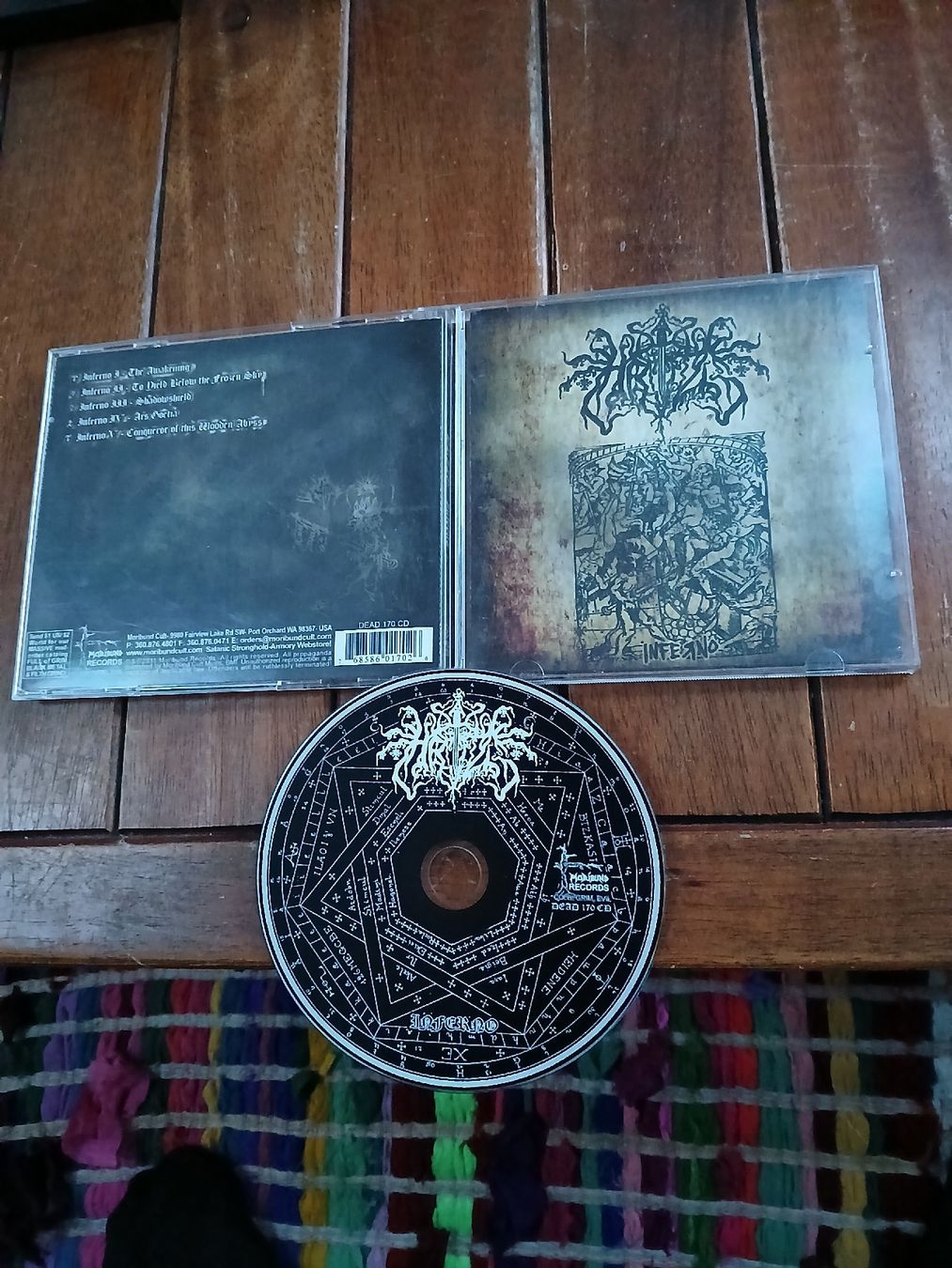 CDs: hrizg- inferno  – Gebraucht aus St-Cergue von VeganWarrior