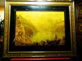 Rar Axenstrasse / Chromolithographie um die 1860er