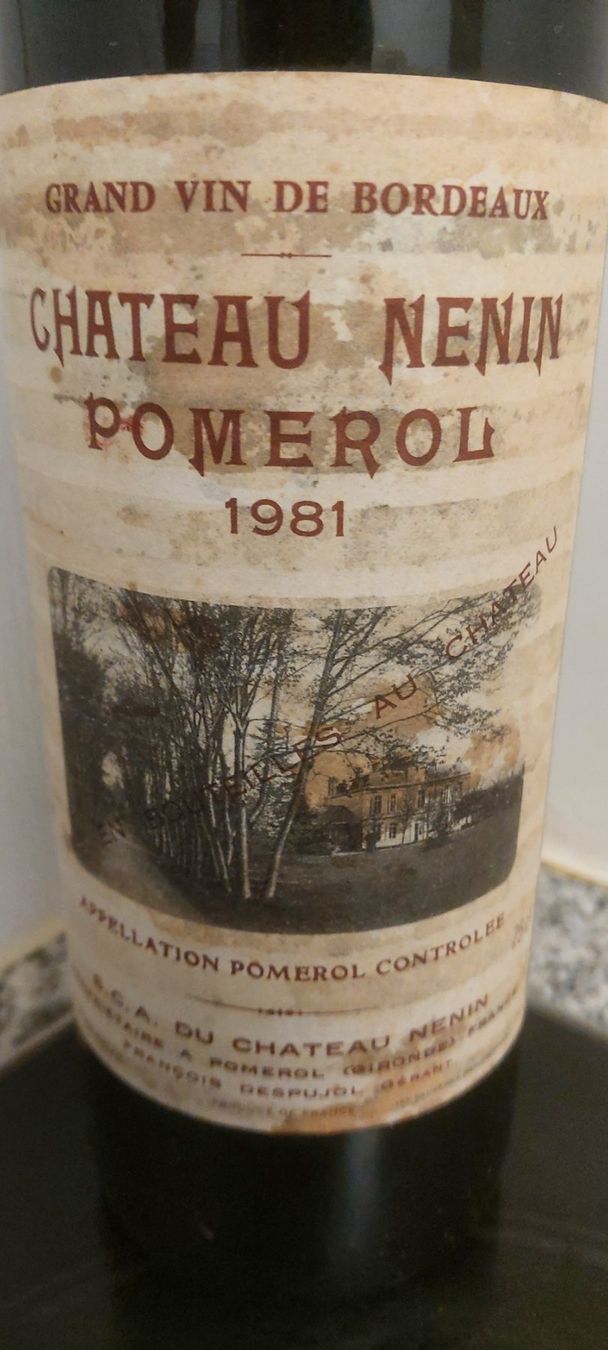 Vino: Chateau Nenin 1981 Pomerol – Nuovo (secondo la descrizione) da Grenchen venduto da poggione 3