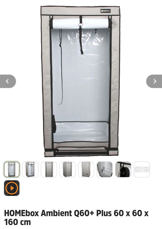 Homebox Sonstiges: Growbox Set Homebox Ambient Q60, Filter,Lüfter,Top! – Gebraucht aus Bremgarten b. Bern von minu.compostella 5