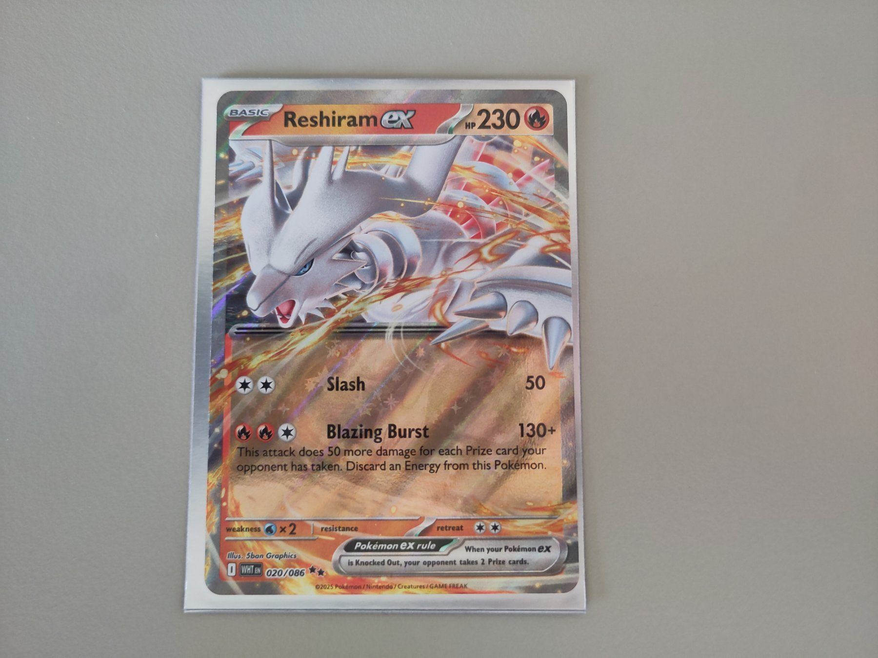 Pokémon Carte collezionabili: Pokémon White Flare Reshiram 20/86 - EN – Nuovo (secondo la descrizione) da Bern venduto da gil_rkx8