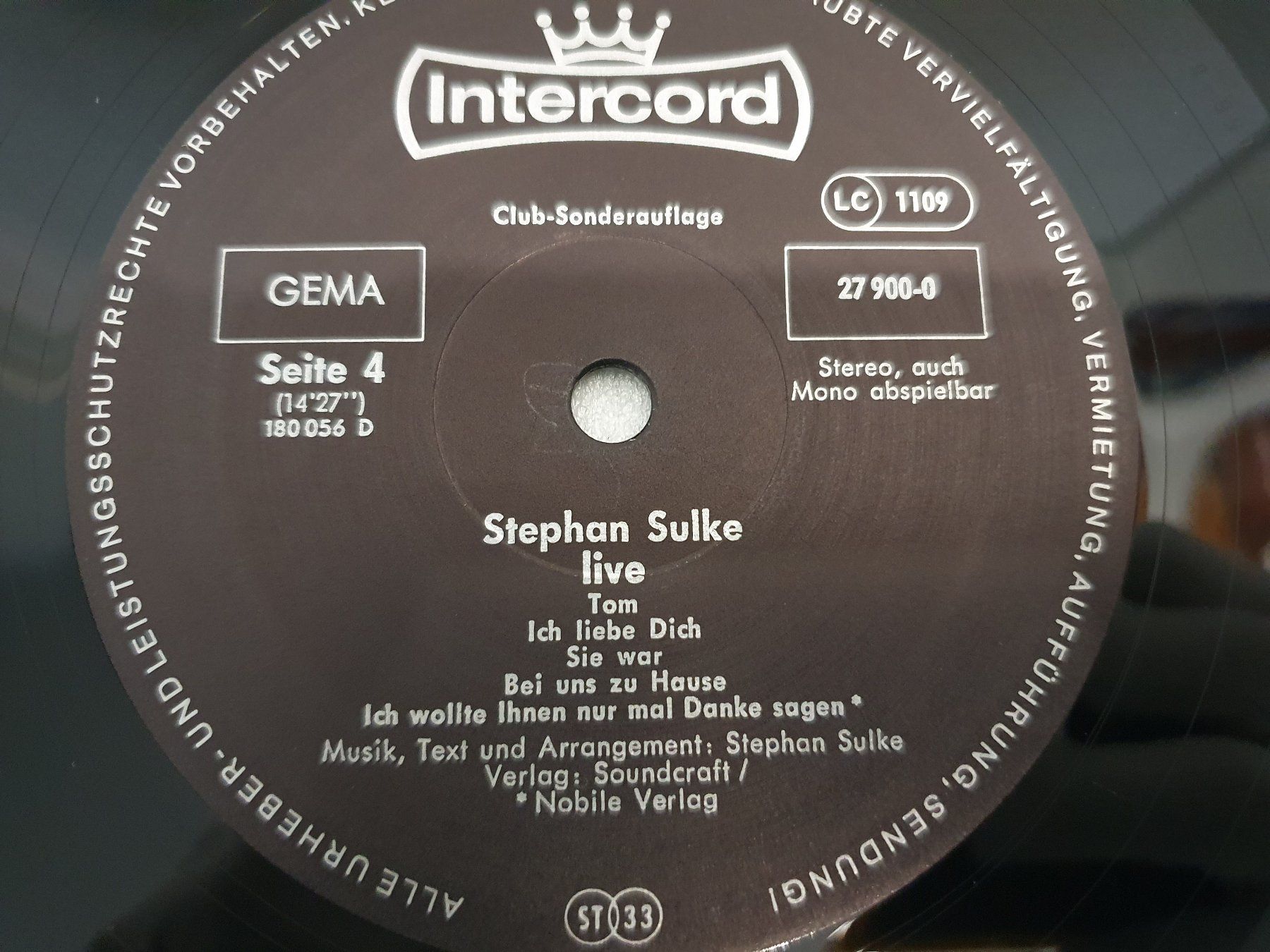 Dischi in vinile: Stephan Sulke – Live / 2 LP`s – Usato da Uster venduto da Vinyl-Leidenschaft 9