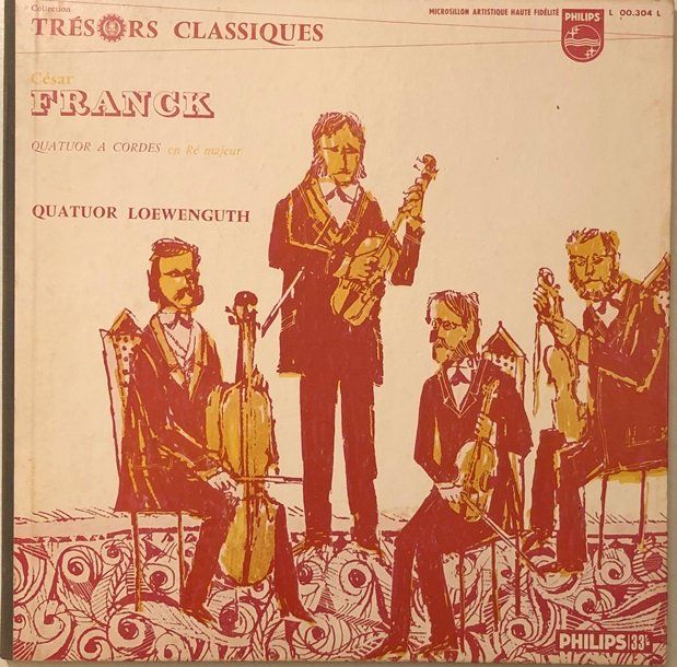 Schallplatten: César Franck – Streichquartett  (LP) – Gebraucht aus Grüningen von azulamarillo_vinyl