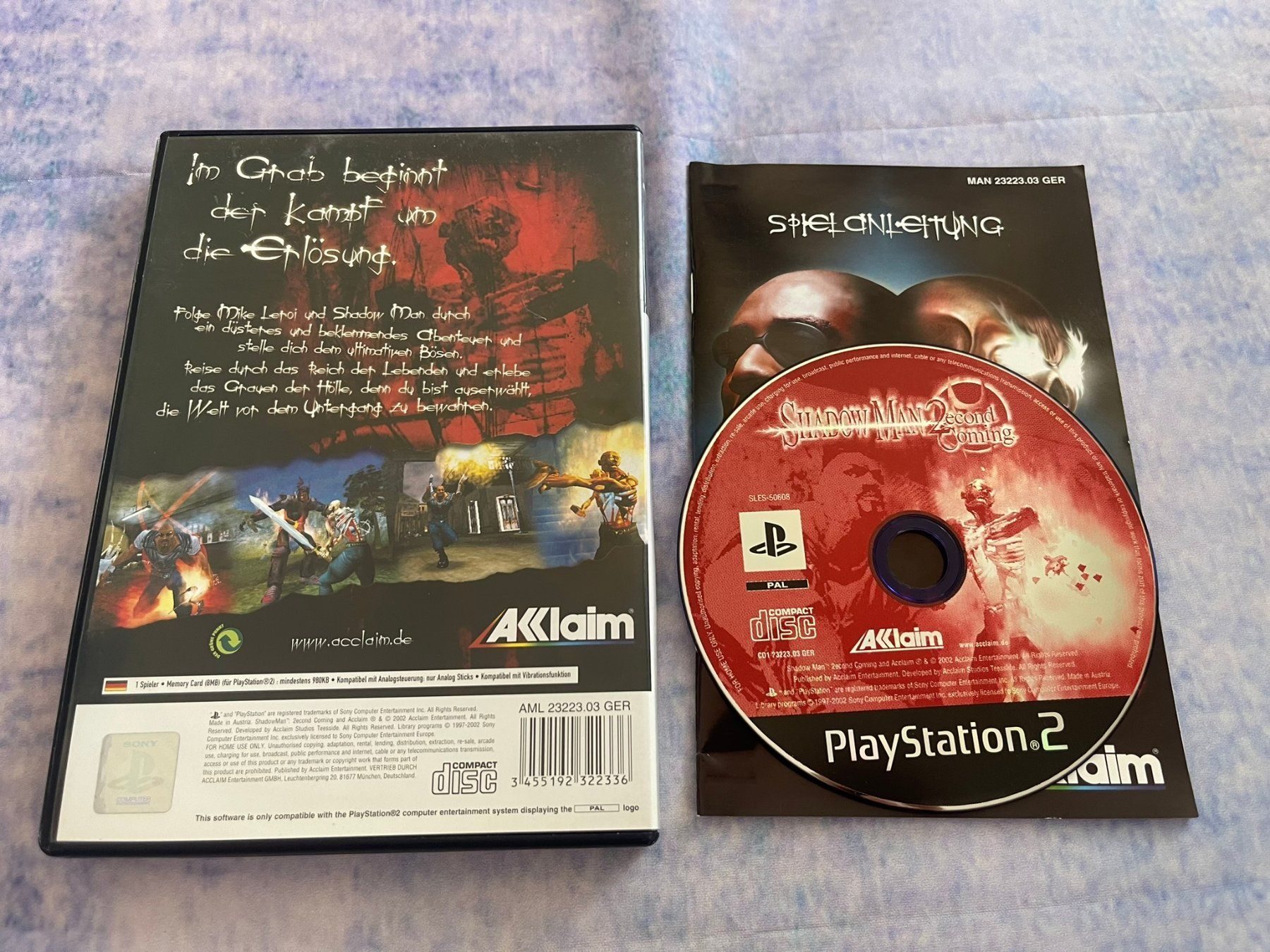 Jeux: PS2 : Shadow Man 2econd Coming – D'occasion à Märstetten par AlienNova 1