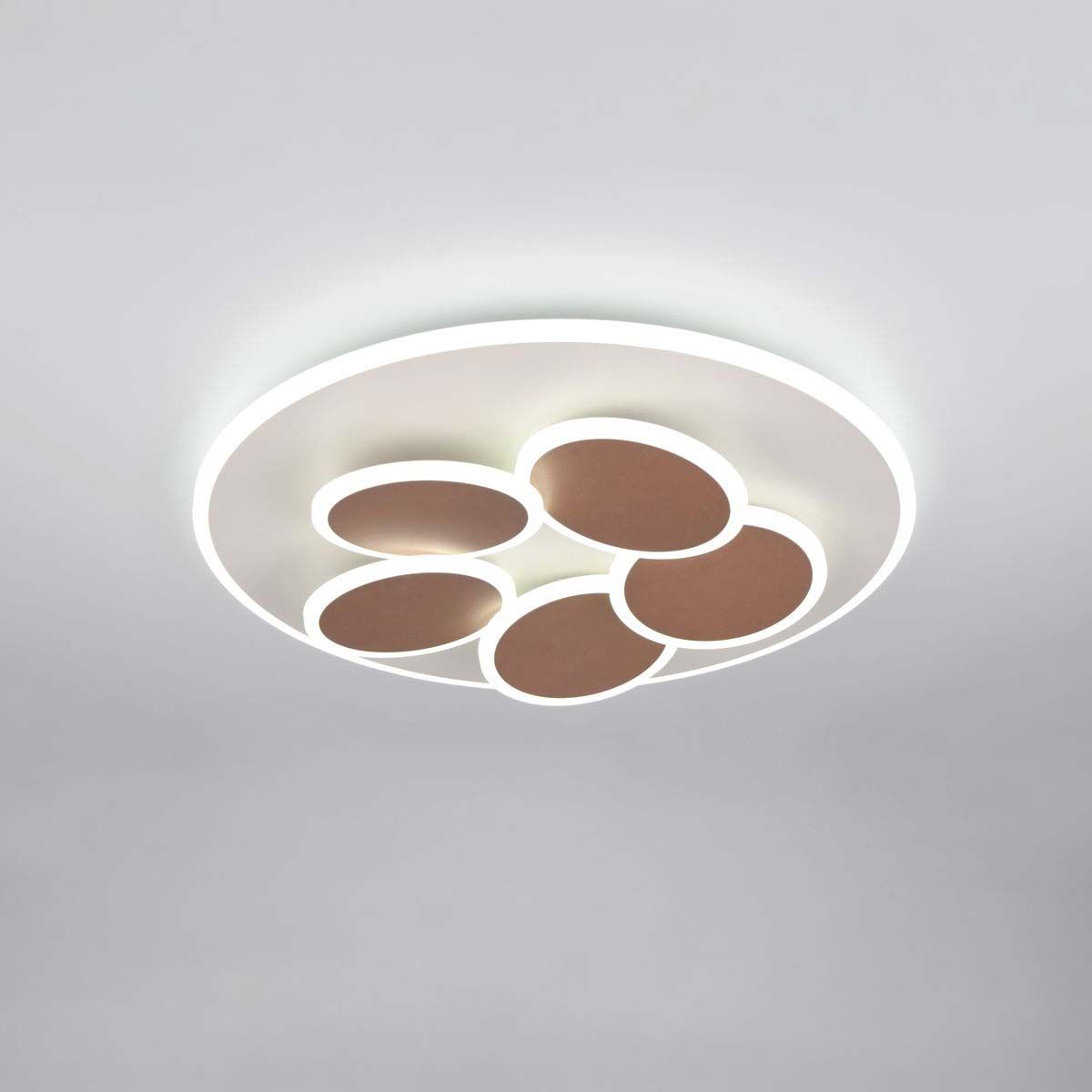 Lampadari & plafoniere: LED Deckenleuchte, Grau, Coffee, 49 cm Ø – Nuovo (secondo la descrizione) da Kreuzlingen venduto da Smart-Light 3