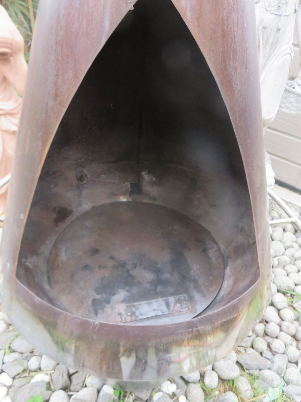 Feuerschale: Kamil 61 cm 🤩 Feuerschale aus Inox – Gebraucht aus Schötz von Vulkan2 1