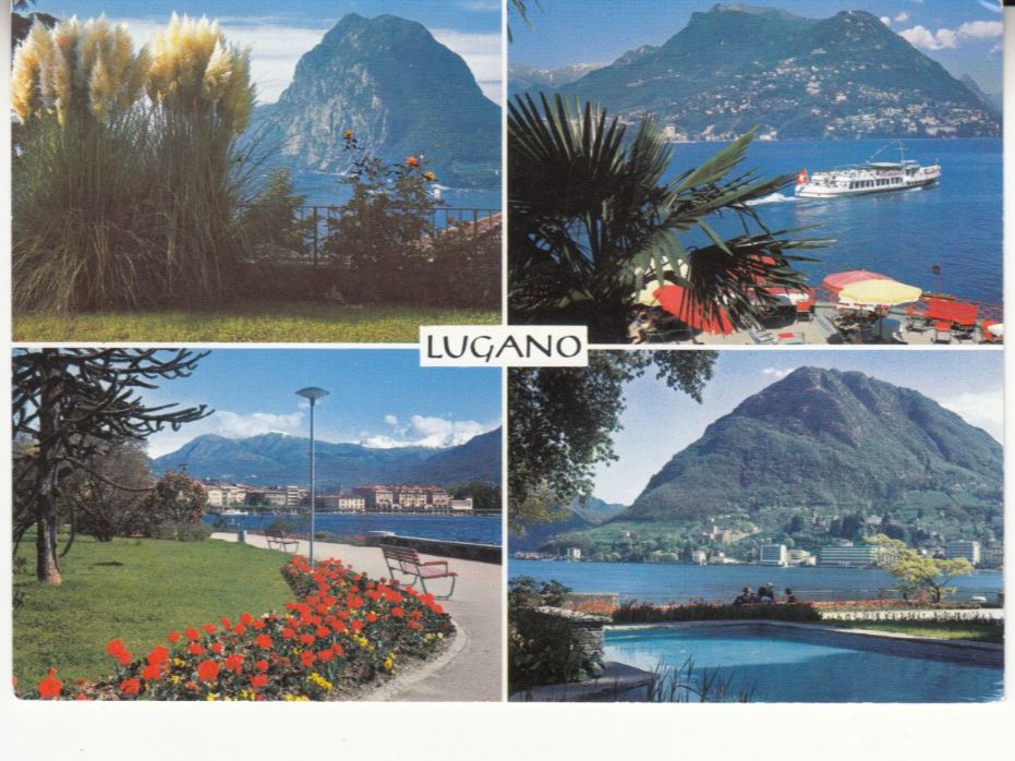 Ansichtskarten: Lugano 1992 – Gebraucht aus Bürglen TG von StampGraf