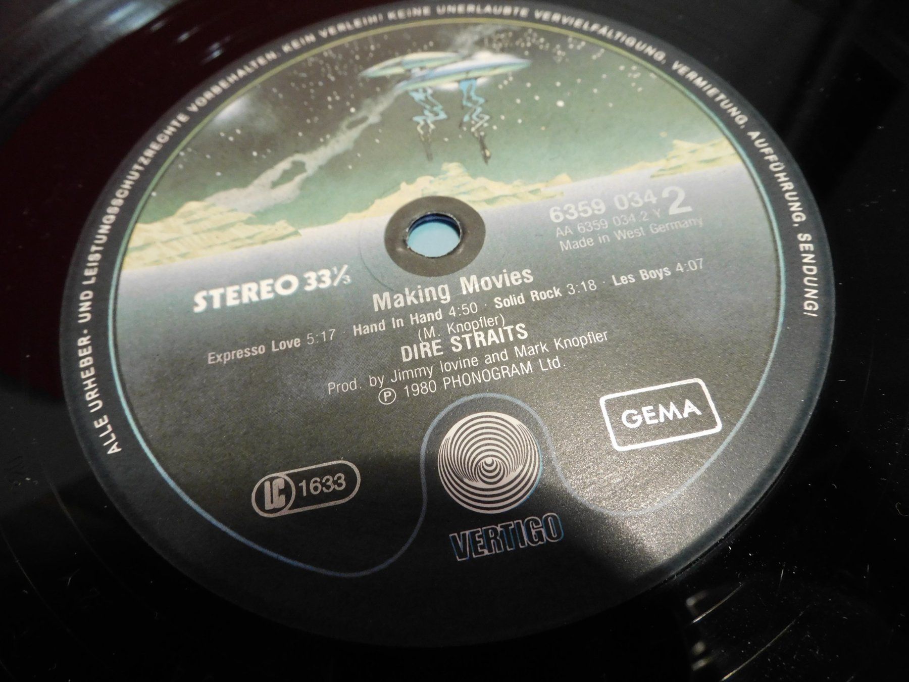 Vinyles: LP Schallplatte 1980 Dire Straits Making Moves    Lp – D'occasion à Sursee par 76 1