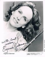 Eugenia Zukerman 1944- Autogramm signiert Foto 20x25cm