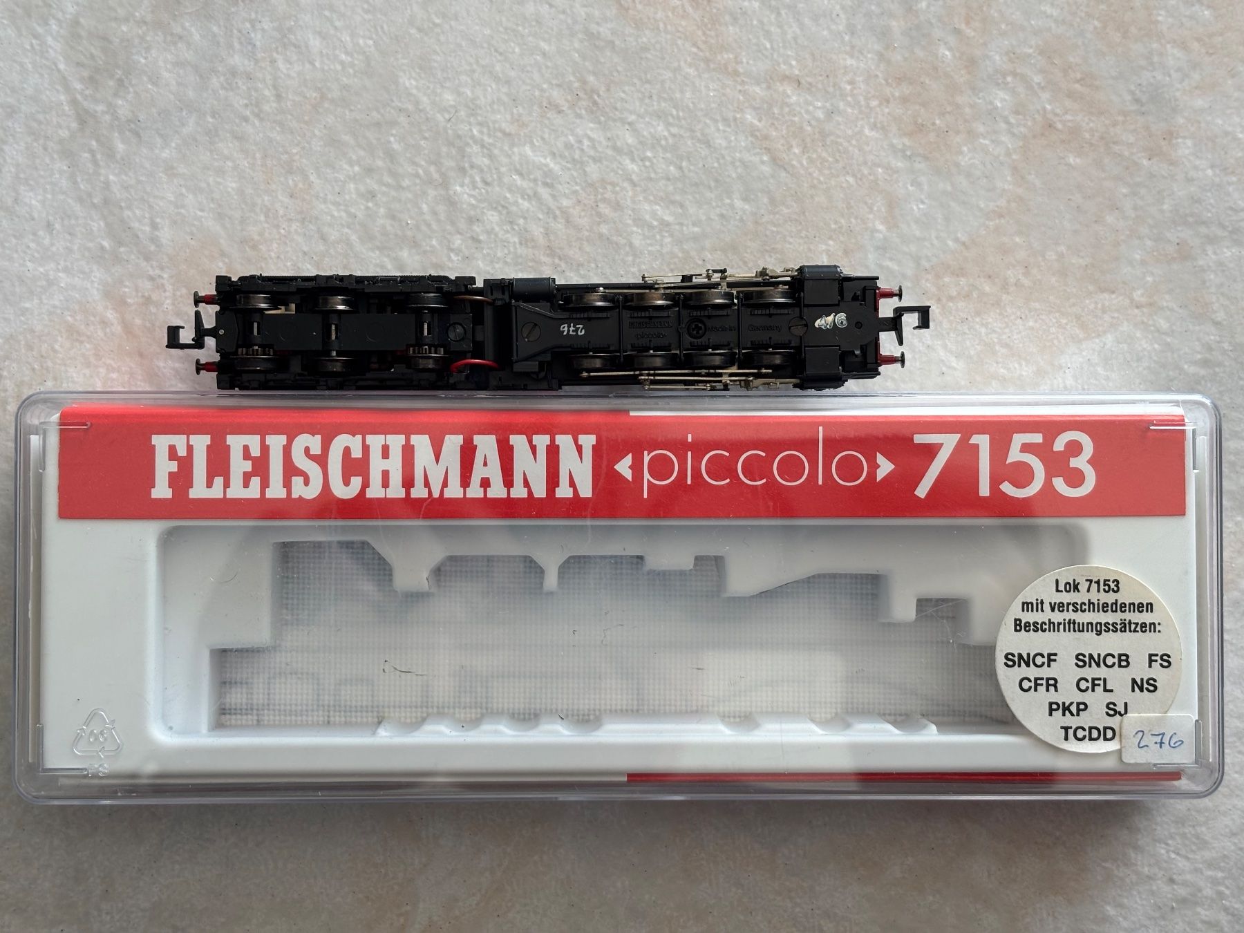 Fleischmann Modellini di ferrovie: Fleischmann 7153 Dampflok – Nuovo e nell'imballaggio originale da Hauterive NE venduto da eriamch 3