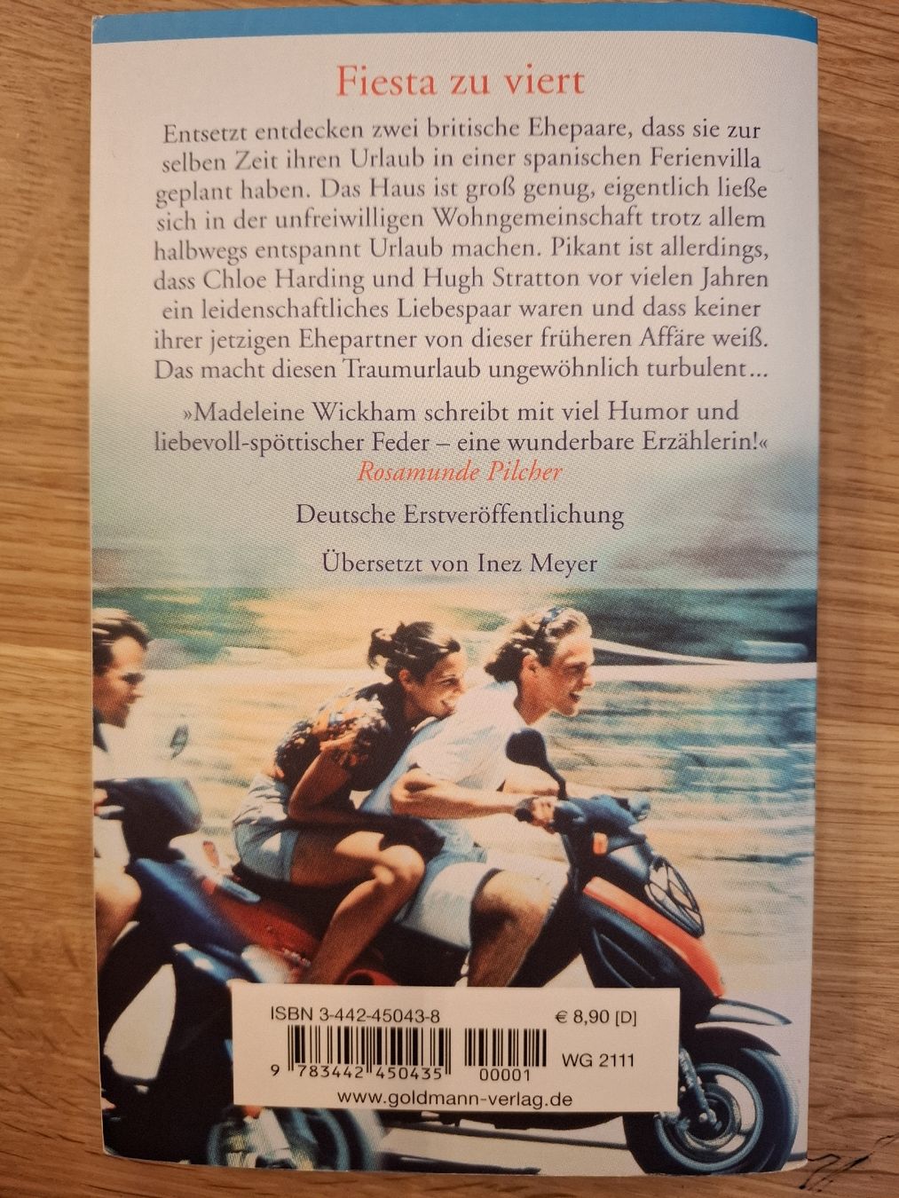 Libri: Fiesa zu viert Madelaine Wickham – Usato da Neuenkirch venduto da Reisecaravan 1