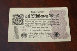Allemangne  3 Millionen Mark Berlin 1923