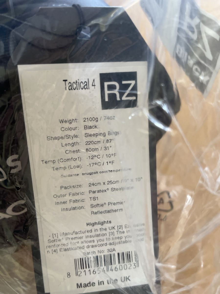 Sacchi a pelo: Snugpak Tactical 4 Schlafsack mit Erweiterung – Nuovo e nell'imballaggio originale da Wetzikon ZH venduto da kingbob72 2