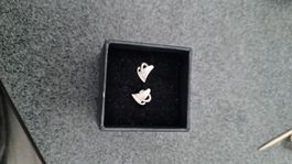 Boucles d'oreilles " voilier " en argent 925