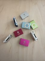Apple iPod Shuffle Konvolut 8 Stück diverse Farben