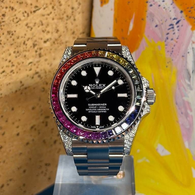 Orologi: Rolex Submariner 41mm Custom 124060 – Usato da Genève venduto da minty.watches
