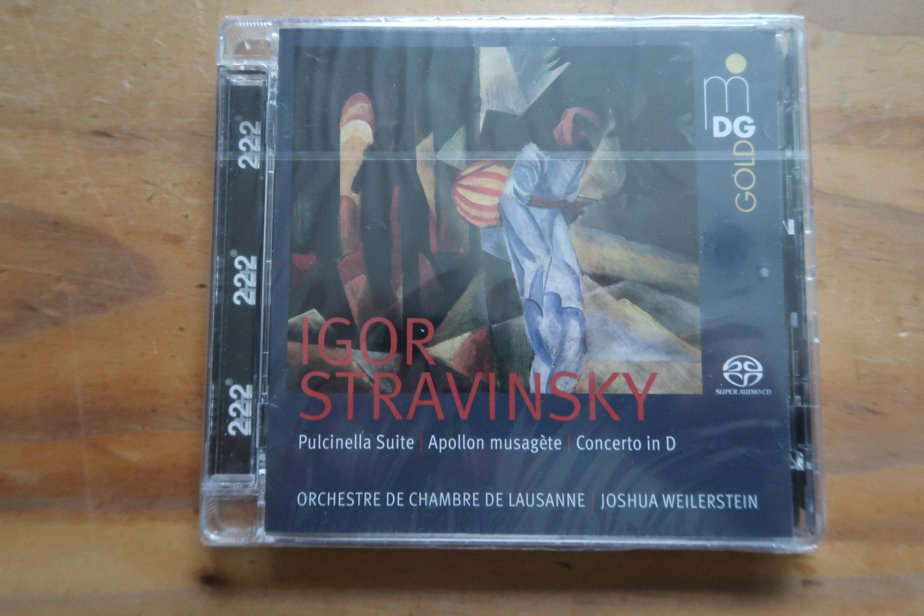 CD: IGOR STRAVINSKY - ORCHESTRAL WORKS - NEUE SACD – Nuovo e nell'imballaggio originale da Basel venduto da Patiscat